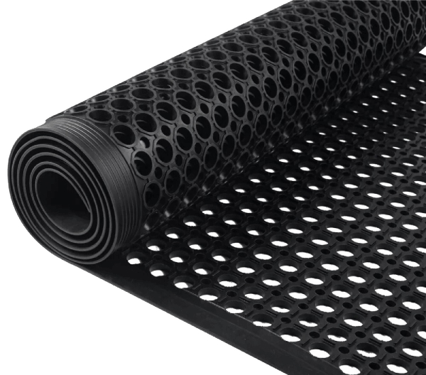 Rubber floor mats