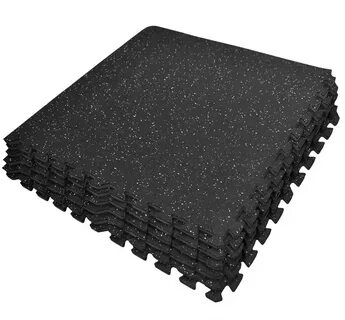 Interlocking floor tiles