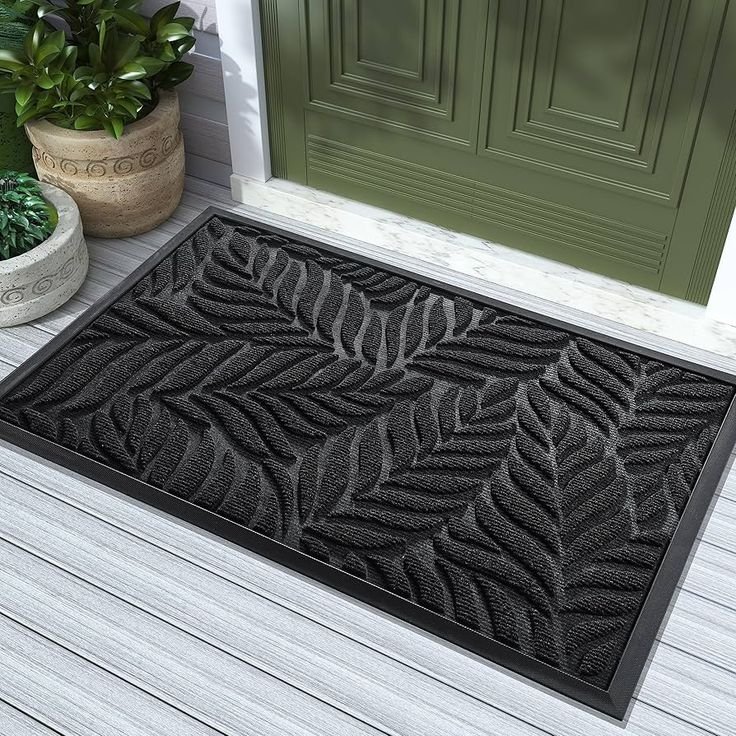 Outdoor entrance mats