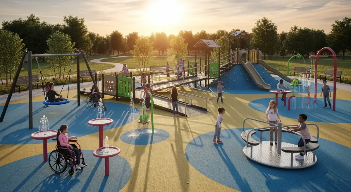 Children Play area rubber flooring in Dubai UAE